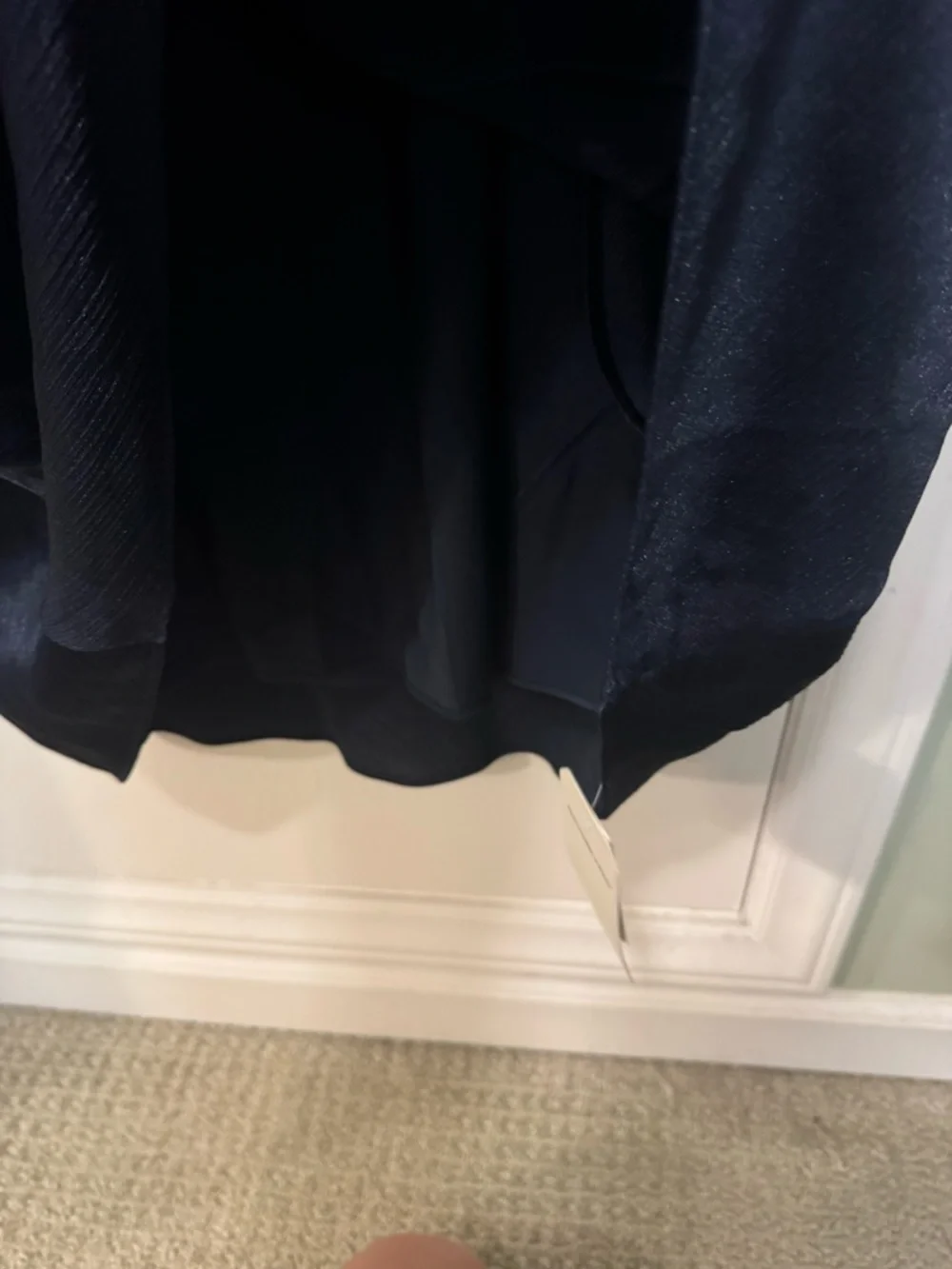 NWT A&F Women's Long-Sleeve Cowl Back Maxi Dress